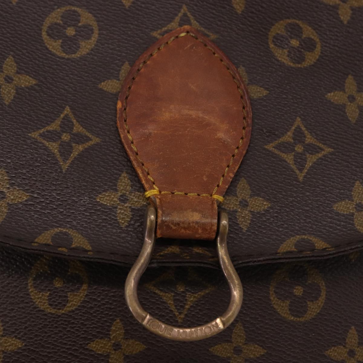 LOUIS VUITTON Monogram Saint Cloud GM Shoulder Bag M51242 LV Auth 190701