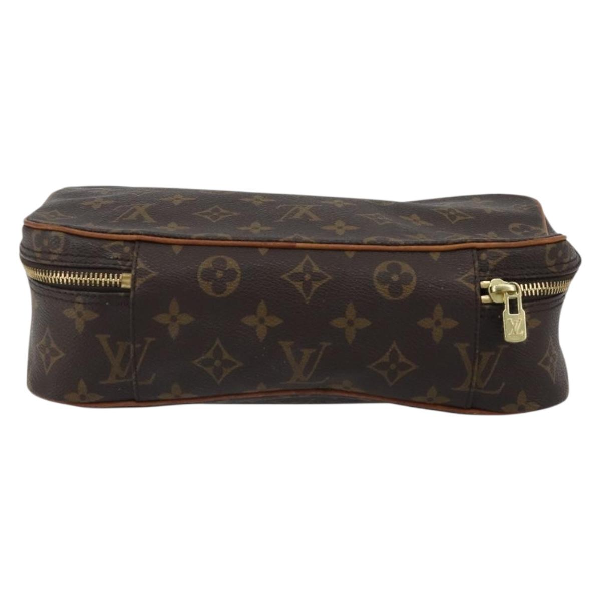 LOUIS VUITTON Monogram Trousse Boite Cosmetic Pouch M47640 LV Auth 190704