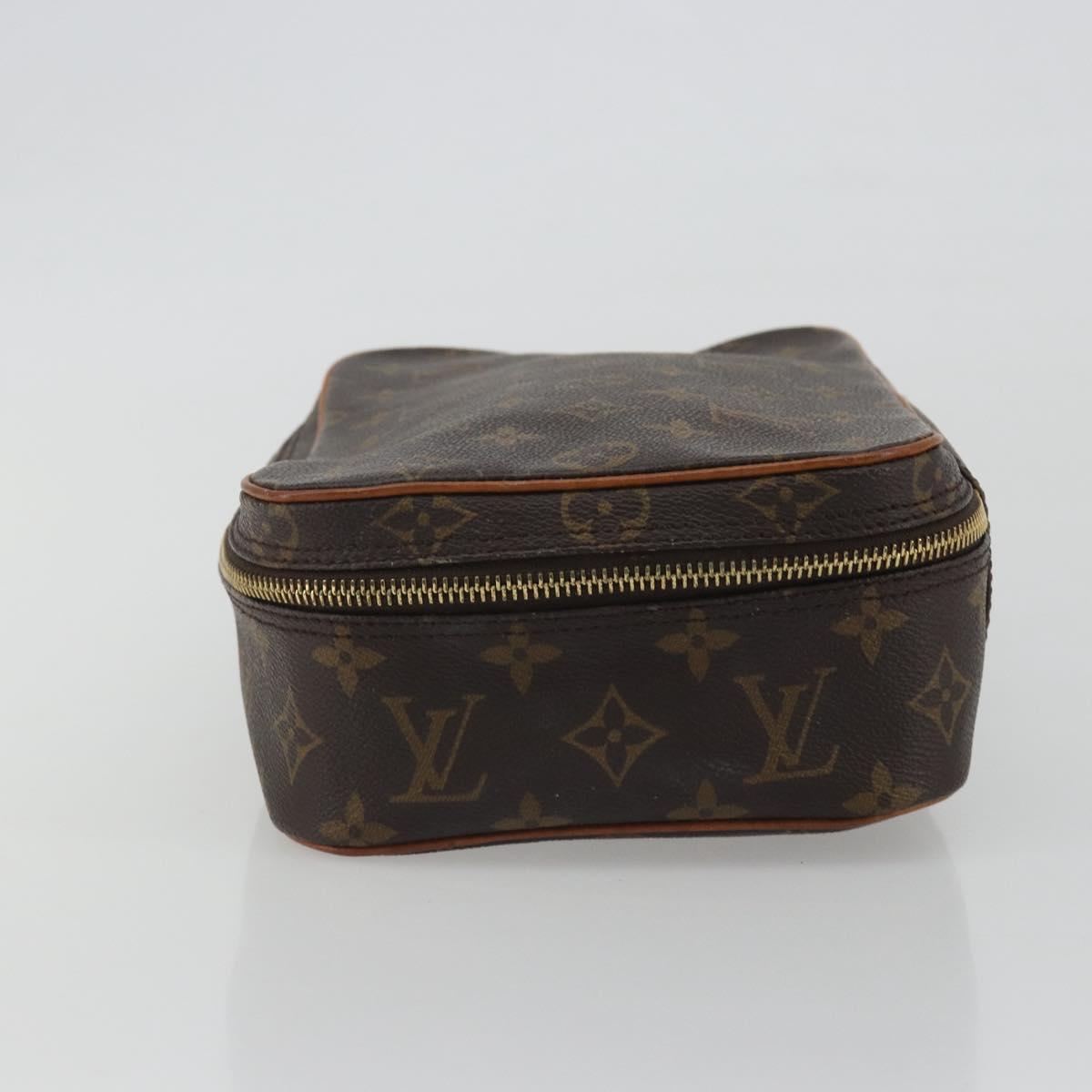 LOUIS VUITTON Monogram Trousse Boite Cosmetic Pouch M47640 LV Auth 190704
