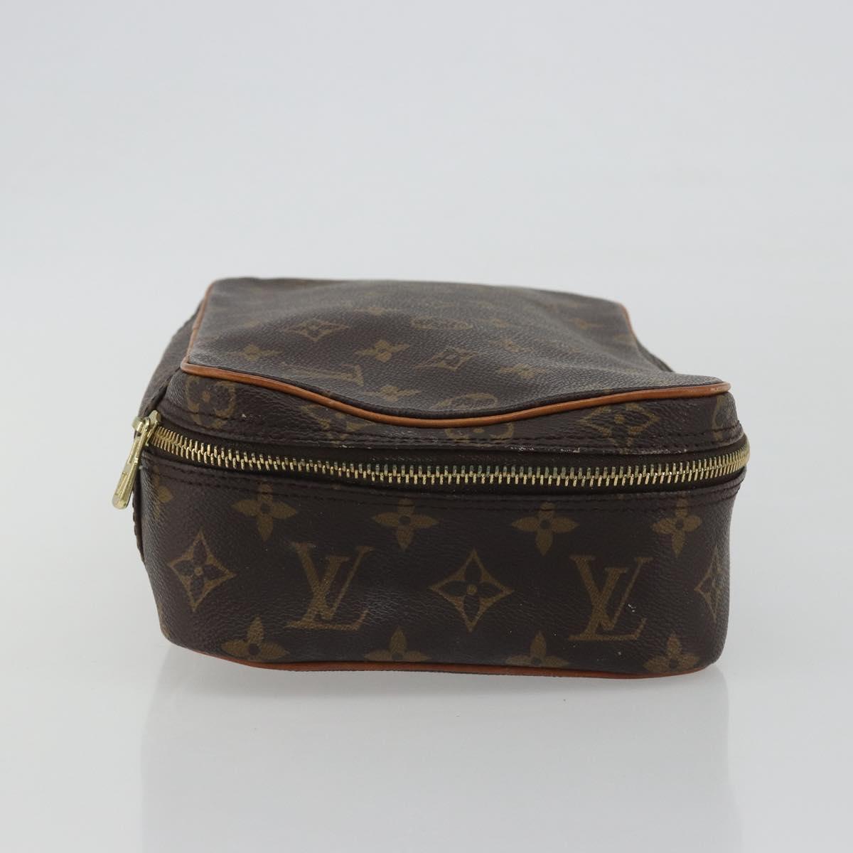 LOUIS VUITTON Monogram Trousse Boite Cosmetic Pouch M47640 LV Auth 190704