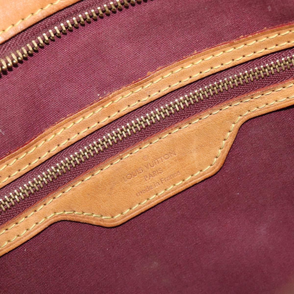 LOUIS VUITTON Monogram Vernis Blair MM Bag 2way Rouge Favist M91690 Auth 190705