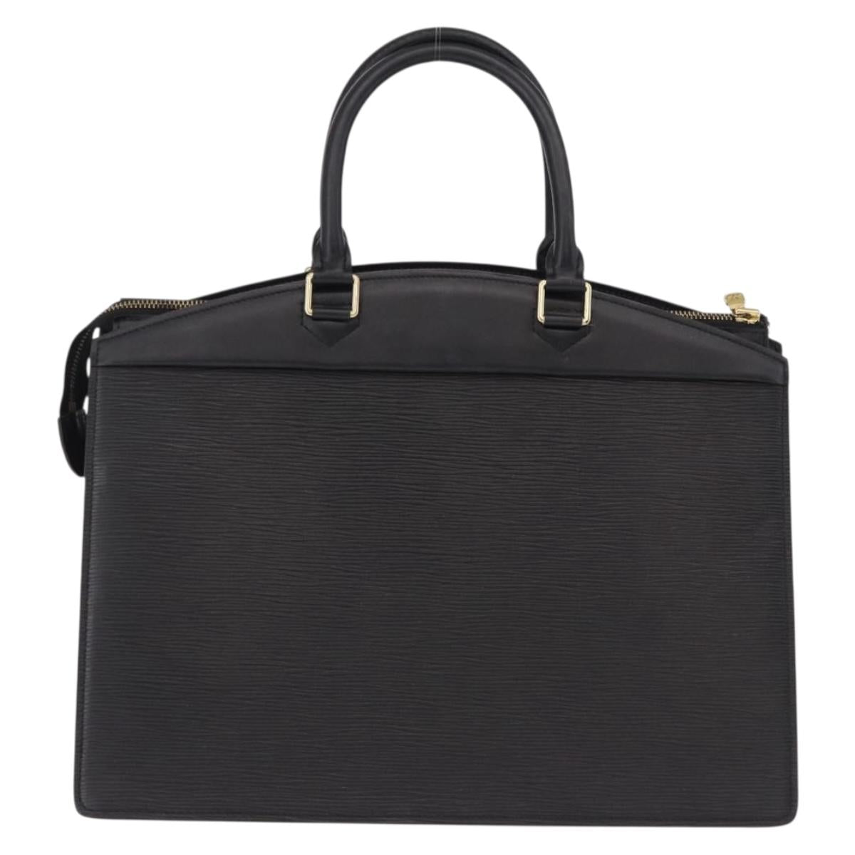 LOUIS VUITTON Epi Riviera Hand Bag Black M48182 LV Auth 190708