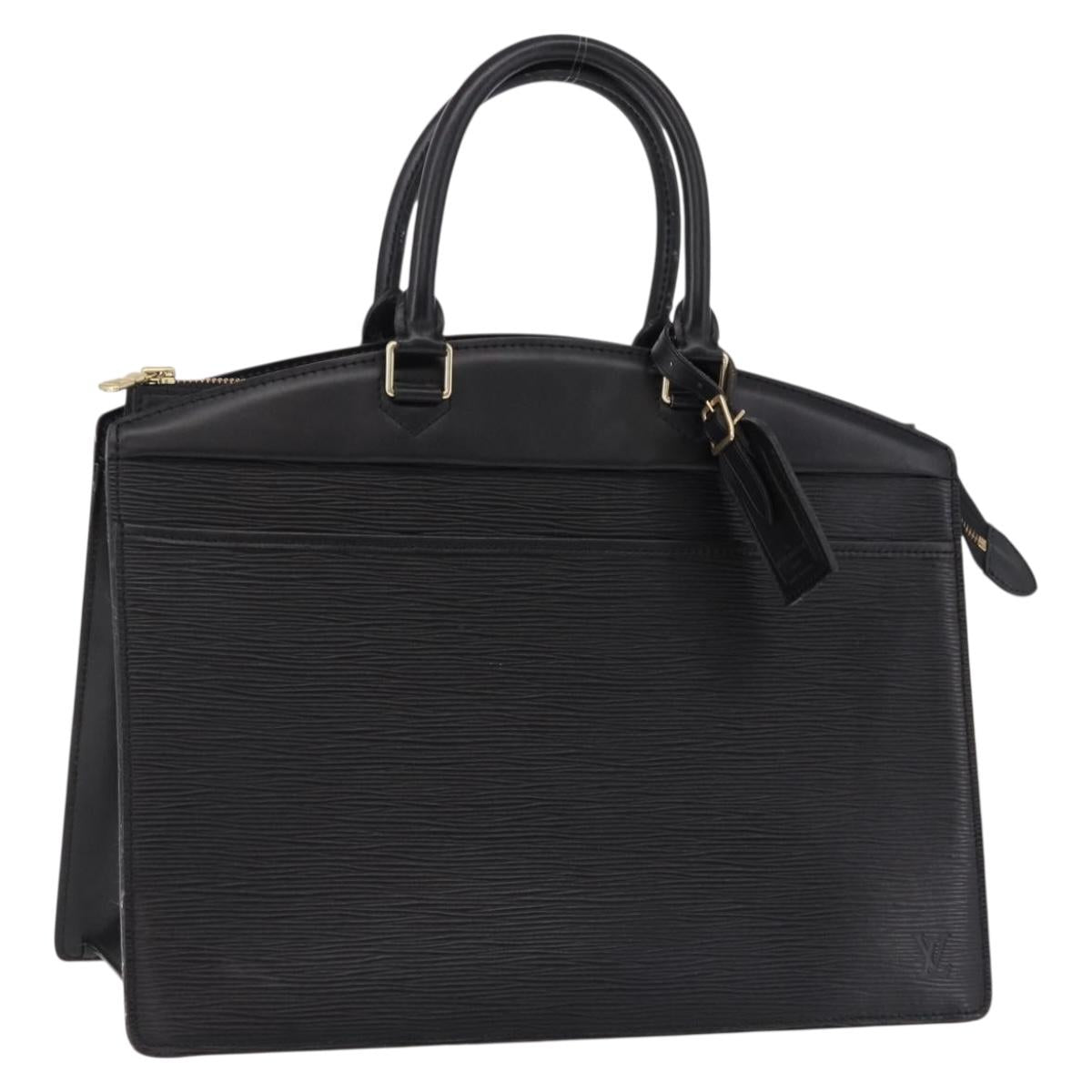 LOUIS VUITTON Epi Riviera Hand Bag Black M48182 LV Auth 190709