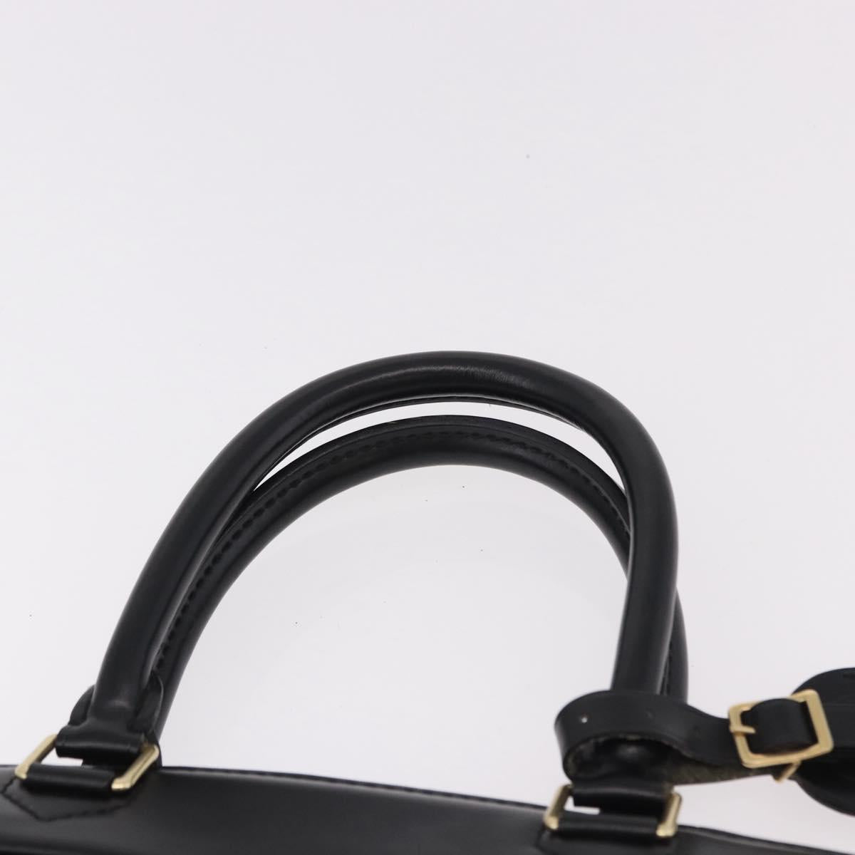 LOUIS VUITTON Epi Riviera Hand Bag Black M48182 LV Auth 190709