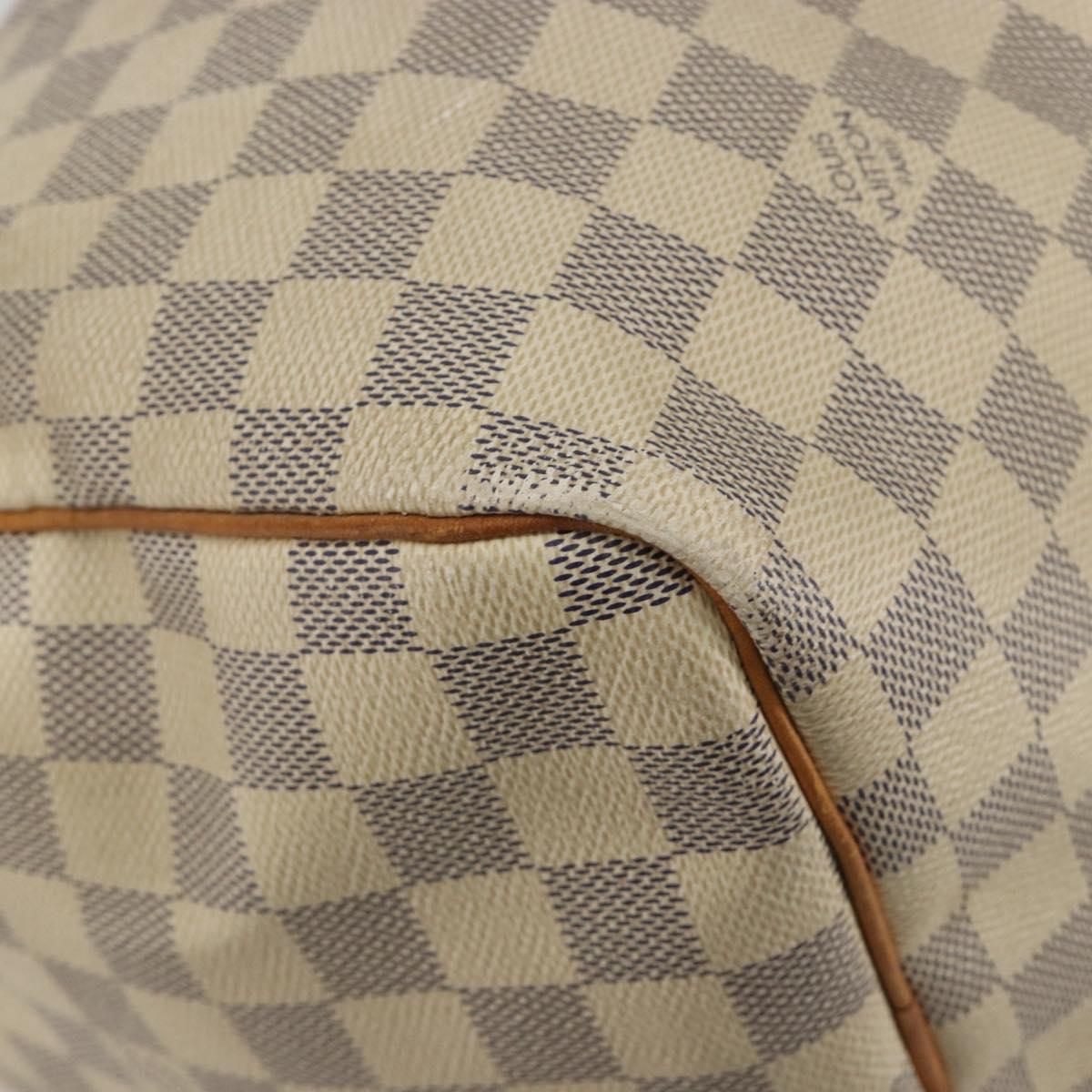 LOUIS VUITTON Damier Azur Speedy 30 Hand Bag N41533 LV Auth 190711A