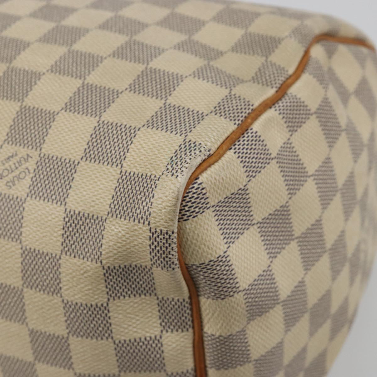 LOUIS VUITTON Damier Azur Speedy 30 Hand Bag N41533 LV Auth 190711A