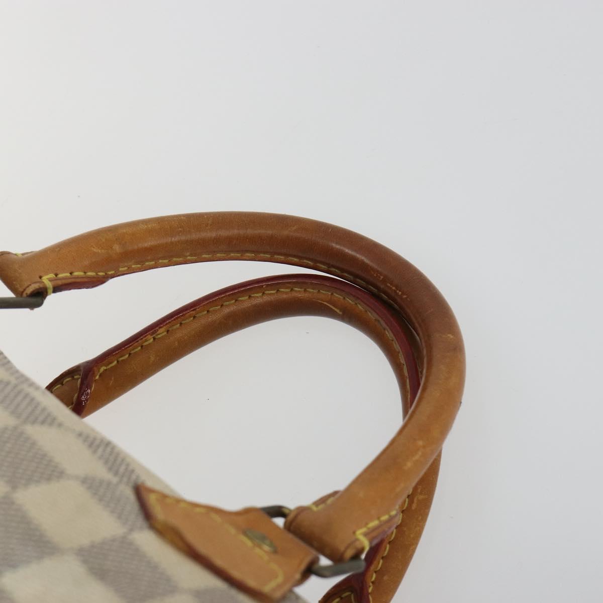 LOUIS VUITTON Damier Azur Speedy 30 Hand Bag N41533 LV Auth 190711A