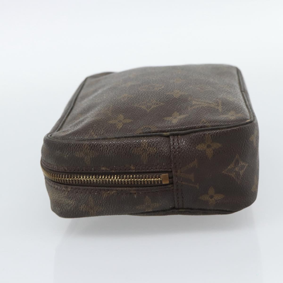 LOUIS VUITTON Monogram Trousse Toilette 23 Clutch Bag M47524 LV Auth 190742