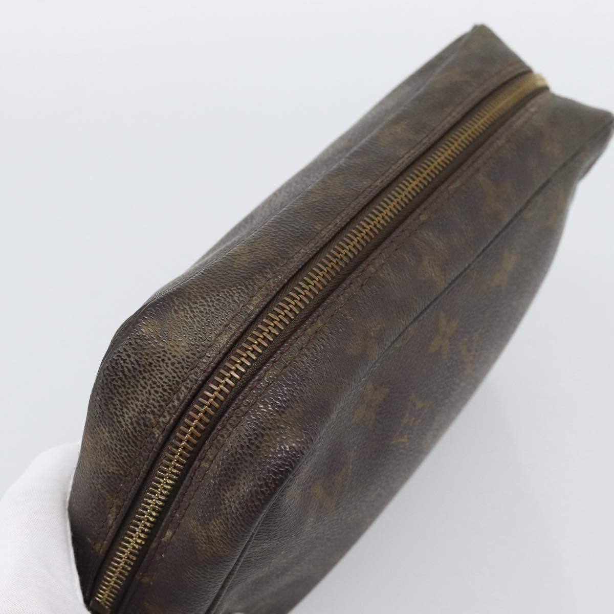 LOUIS VUITTON Monogram Trousse Toilette 23 Clutch Bag M47524 LV Auth 190742