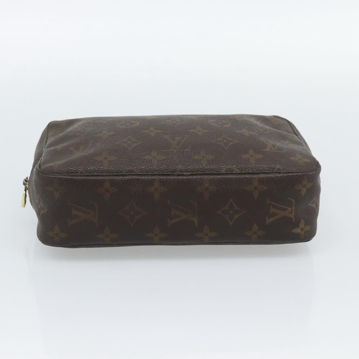 LOUIS VUITTON Monogram Trousse Toilette 23 Clutch Bag M47524 LV Auth 190742