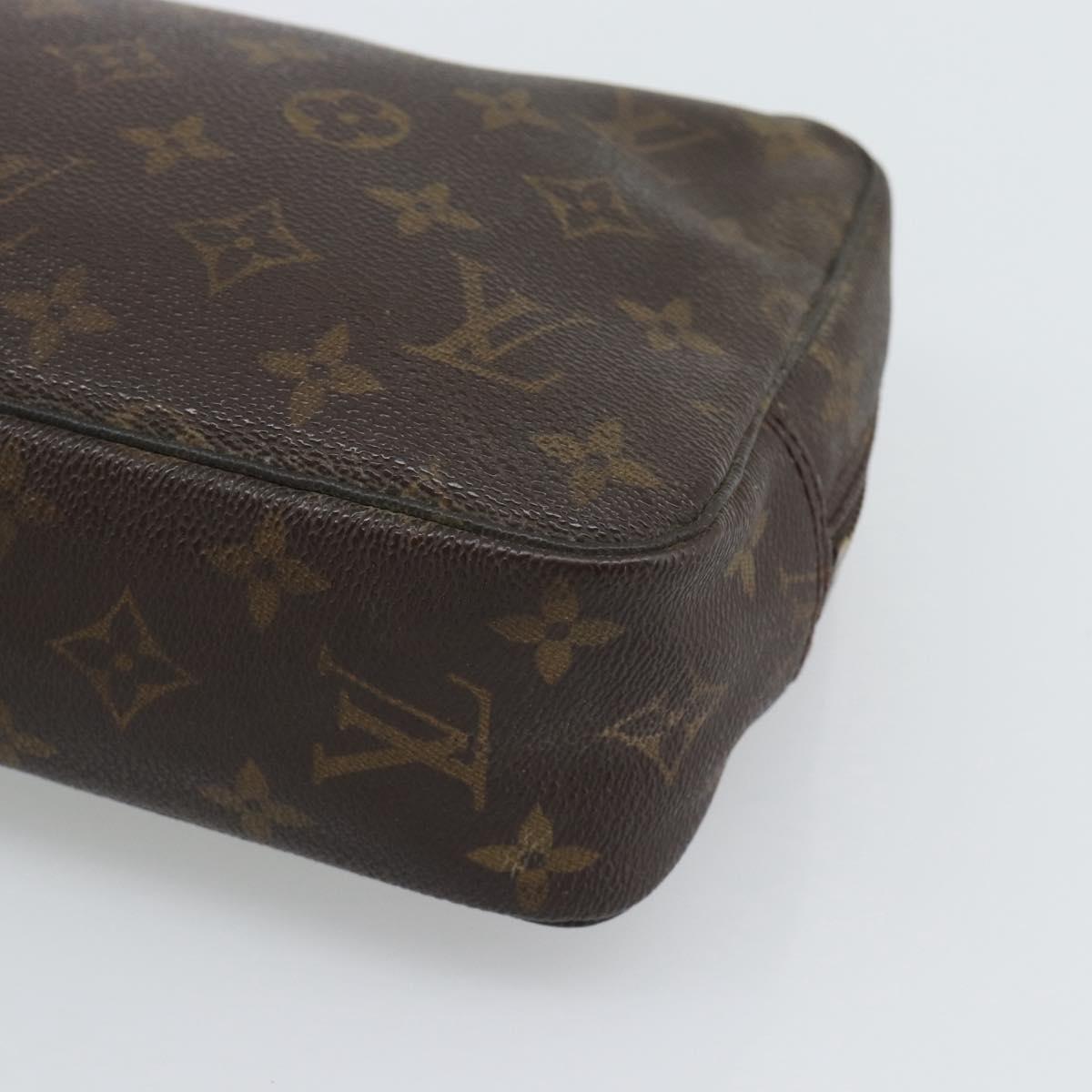 LOUIS VUITTON Monogram Trousse Toilette 23 Clutch Bag M47524 LV Auth 190742