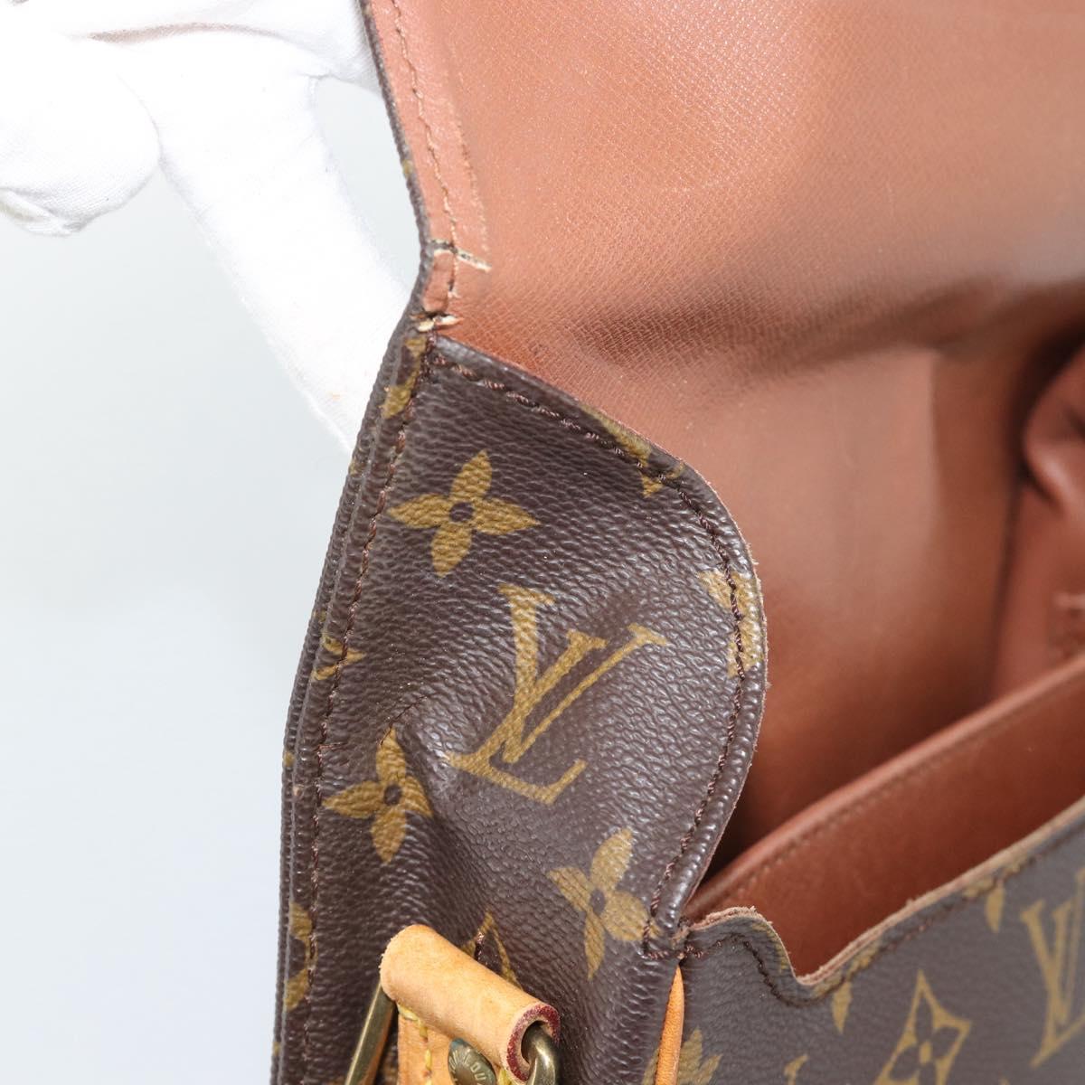 LOUIS VUITTON Monogram Cartouchiere MM Shoulder Bag M51253 LV Auth 190752