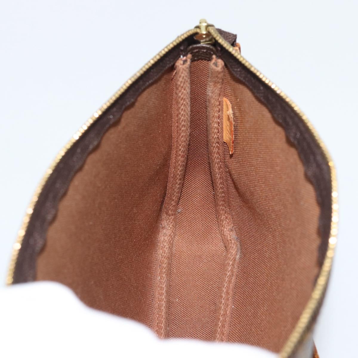 LOUIS VUITTON Monogram Pochette Accessoires Pouch M51980 LV Auth 190758