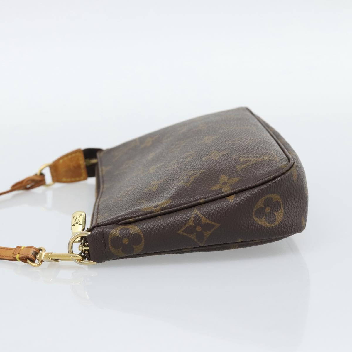 LOUIS VUITTON Monogram Pochette Accessoires Pouch M51980 LV Auth 190758