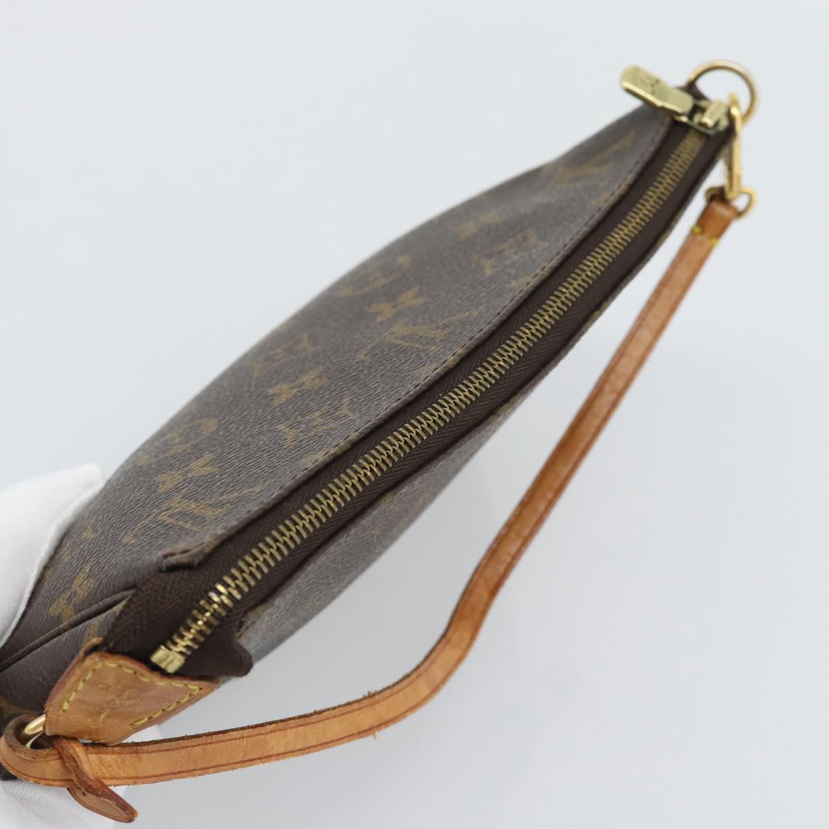 LOUIS VUITTON Monogram Pochette Accessoires Pouch M51980 LV Auth 190758