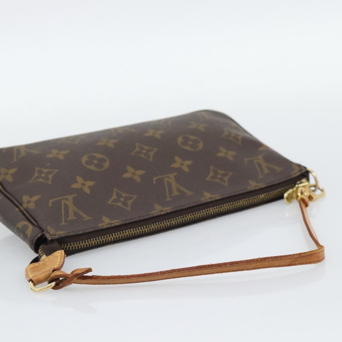 LOUIS VUITTON Monogram Pochette Accessoires Pouch M51980 LV Auth 190758