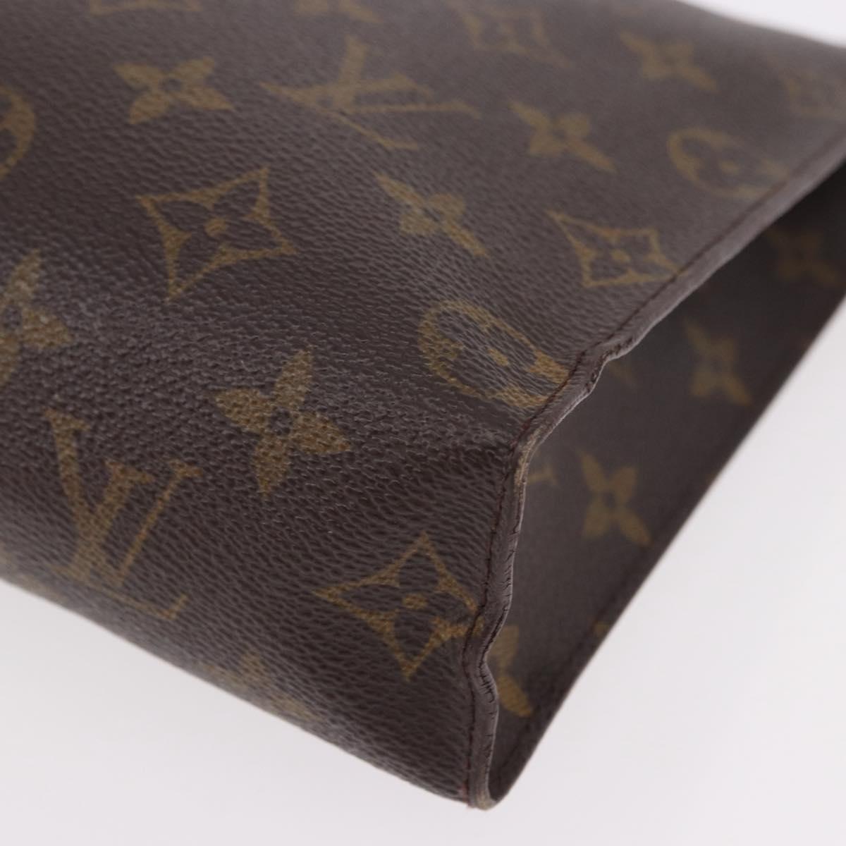 LOUIS VUITTON Monogram Poche Toilette 26 Pouch M47542 LV Auth 190761
