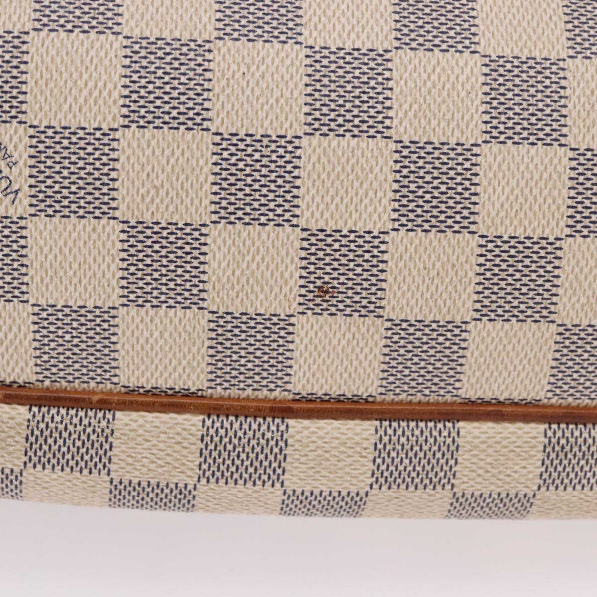 LOUIS VUITTON Damier Azur Siracusa PM Shoulder Bag N41113 LV Auth 190763