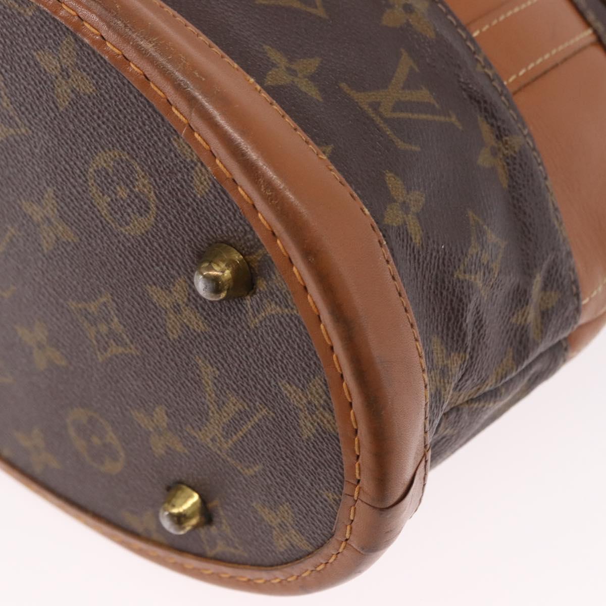 LOUIS VUITTON Monogram Bucket PM Shoulder Bag USA limited M42238 LV Auth 190765