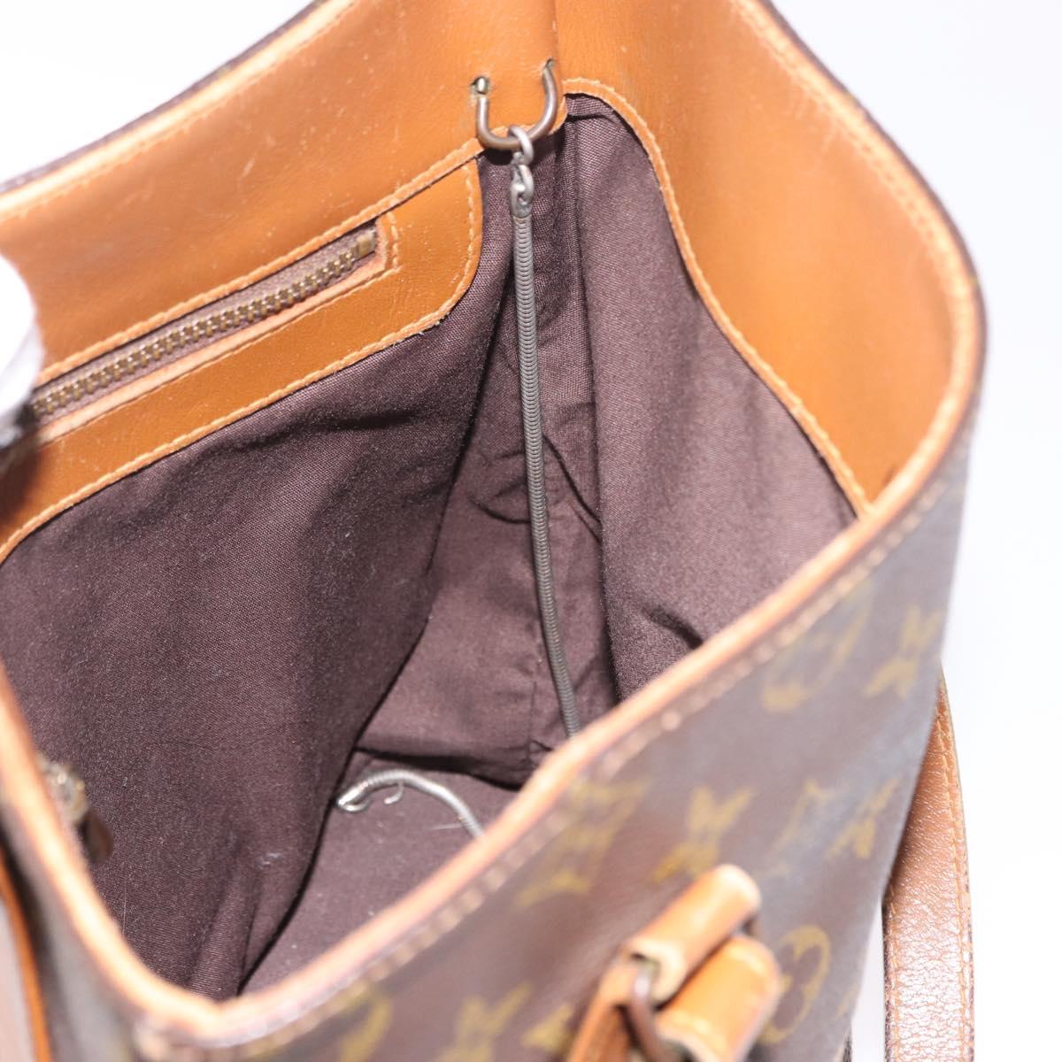 LOUIS VUITTON Monogram Bucket PM Shoulder Bag USA limited M42238 LV Auth 190765