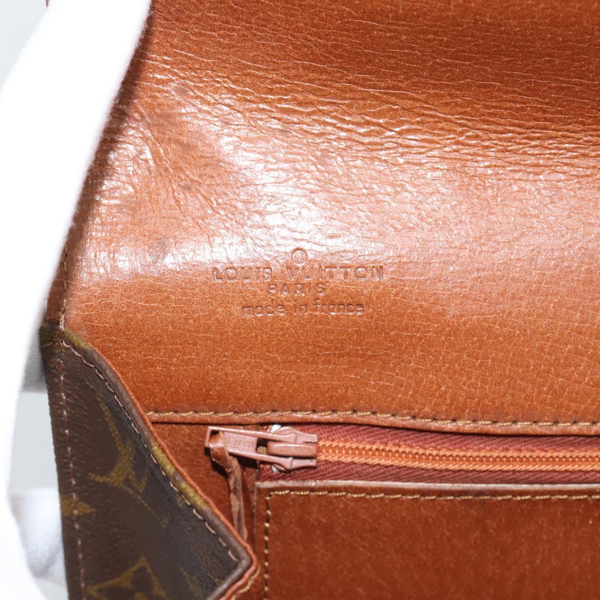 LOUIS VUITTON Monogram Pochette Dam GM Clutch Bag M51810 LV Auth 190769