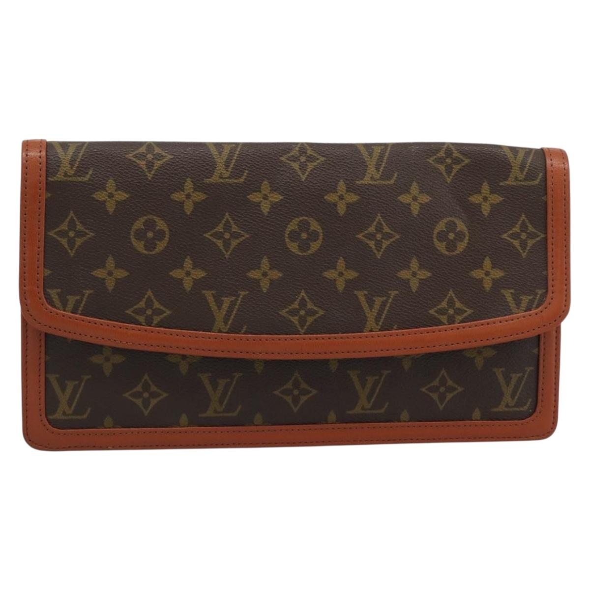 LOUIS VUITTON Monogram Pochette Dam GM Clutch Bag M51810 LV Auth 190769