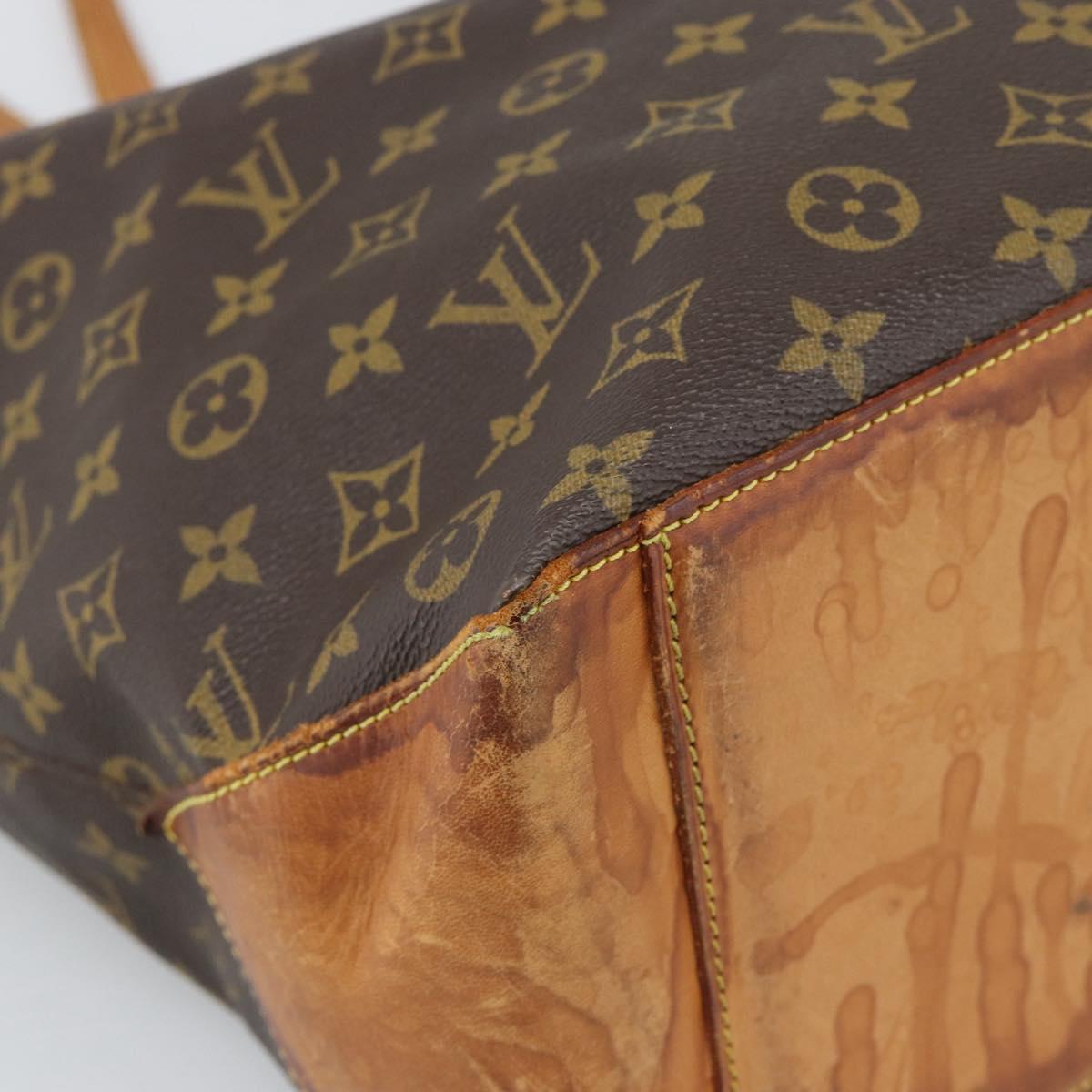 LOUIS VUITTON Monogram Cabas Alto Tote Bag M51152 LV Auth 190774