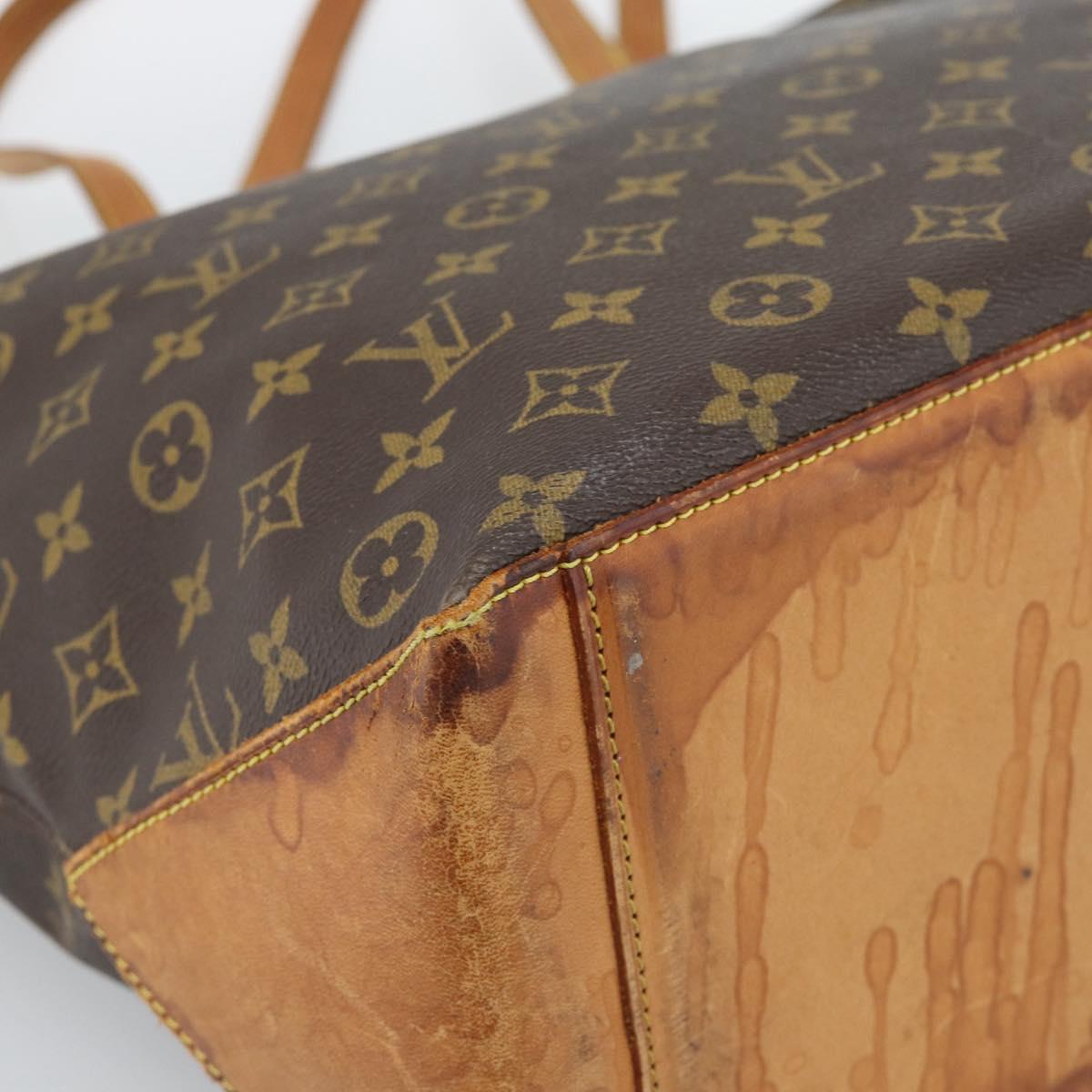LOUIS VUITTON Monogram Cabas Alto Tote Bag M51152 LV Auth 190774