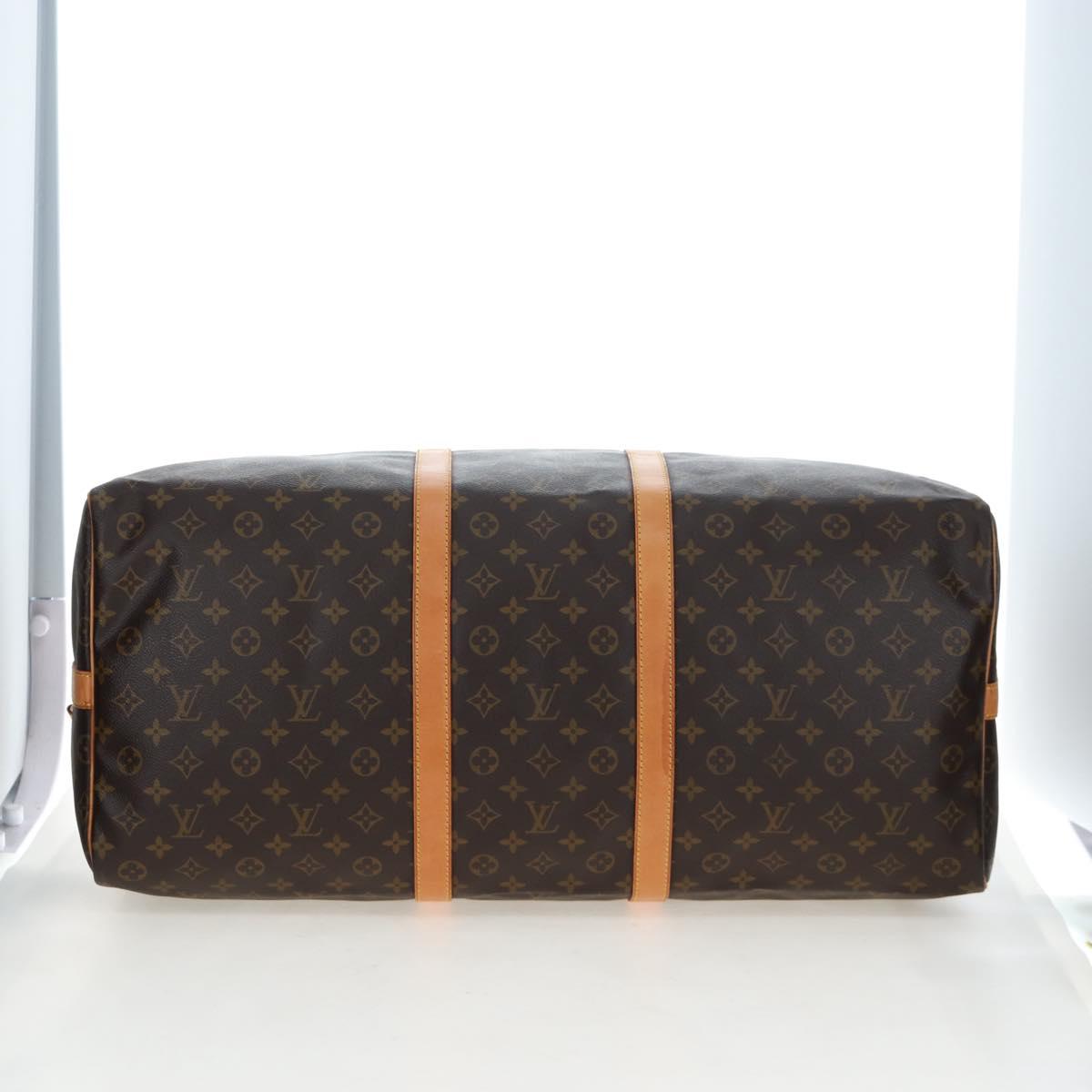 LOUIS VUITTON Monogram Keepall Bandouliere 60 Bag M41412 LV Auth 190778SAV