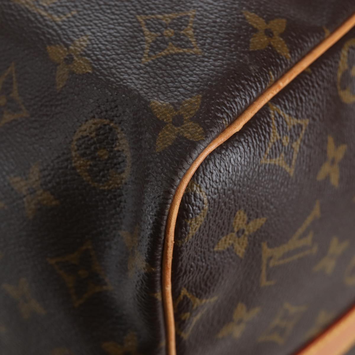 LOUIS VUITTON Monogram Keepall Bandouliere 60 Bag M41412 LV Auth 190778SAV