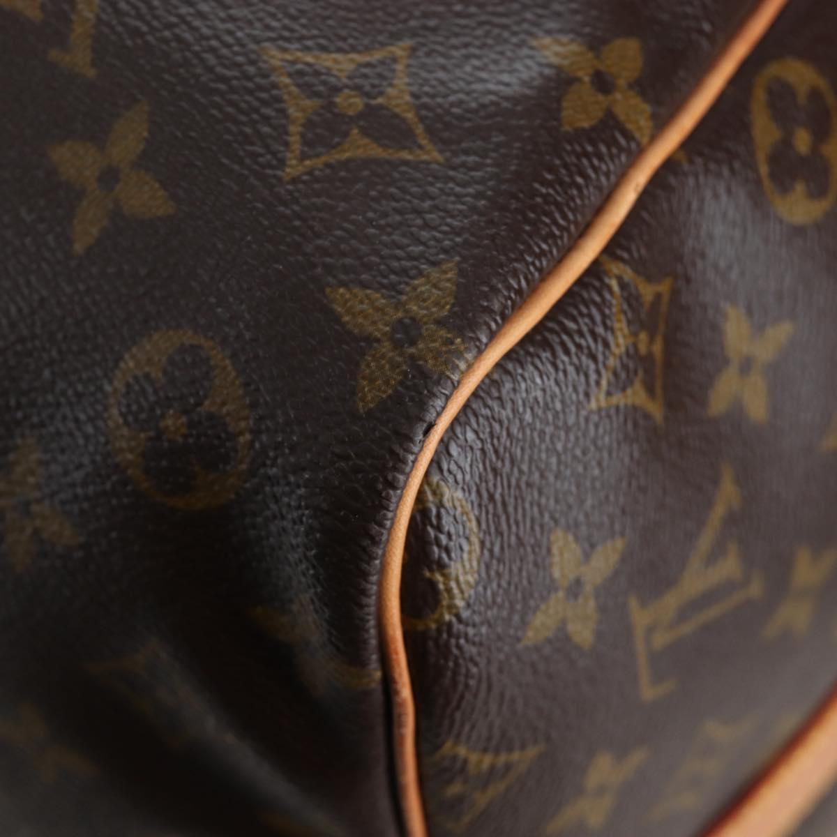 LOUIS VUITTON Monogram Keepall Bandouliere 60 Bag M41412 LV Auth 190778SAV