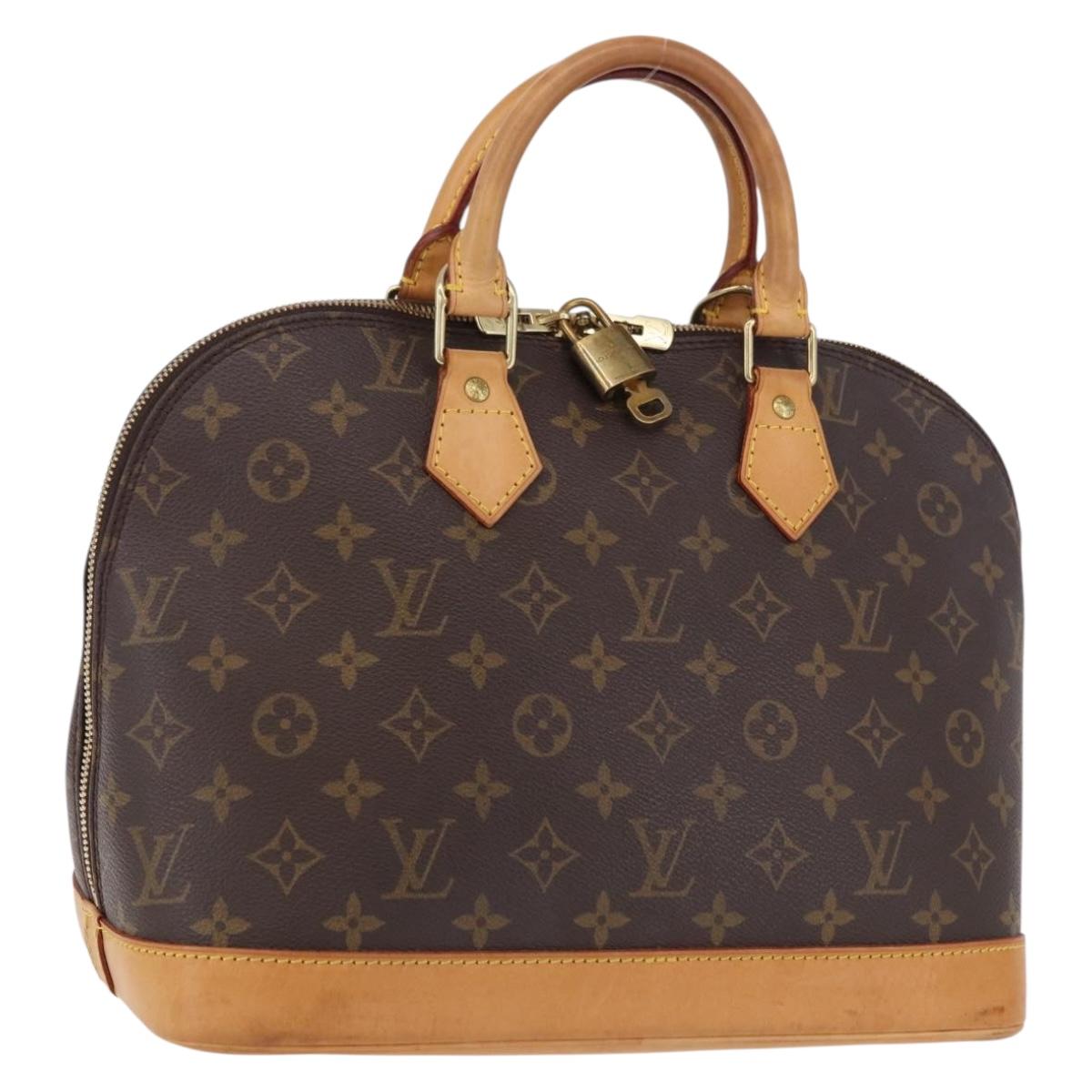 LOUIS VUITTON Monogram Alma Hand Bag M51130 LV Auth 190791V