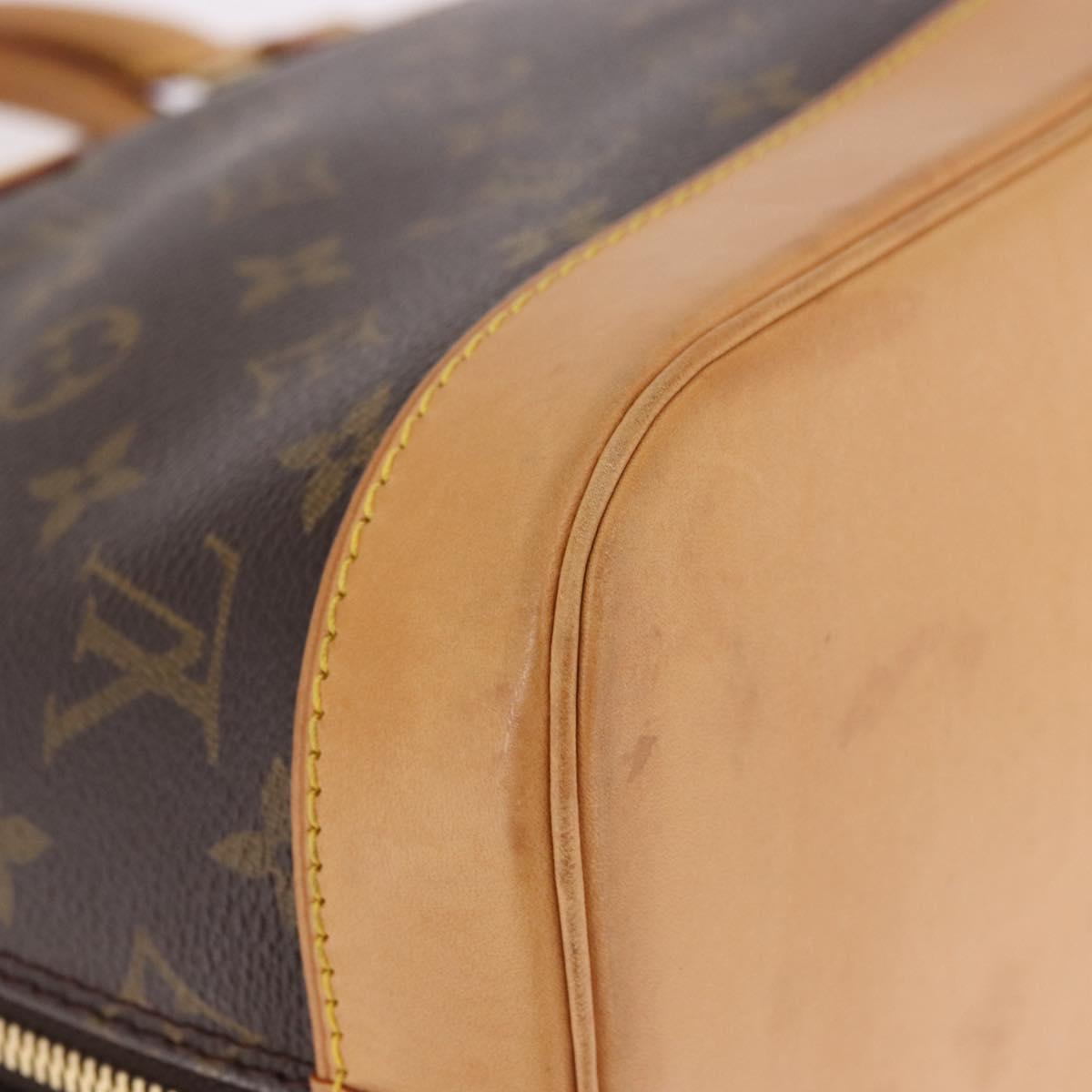 LOUIS VUITTON Monogram Alma Hand Bag M51130 LV Auth 190791V