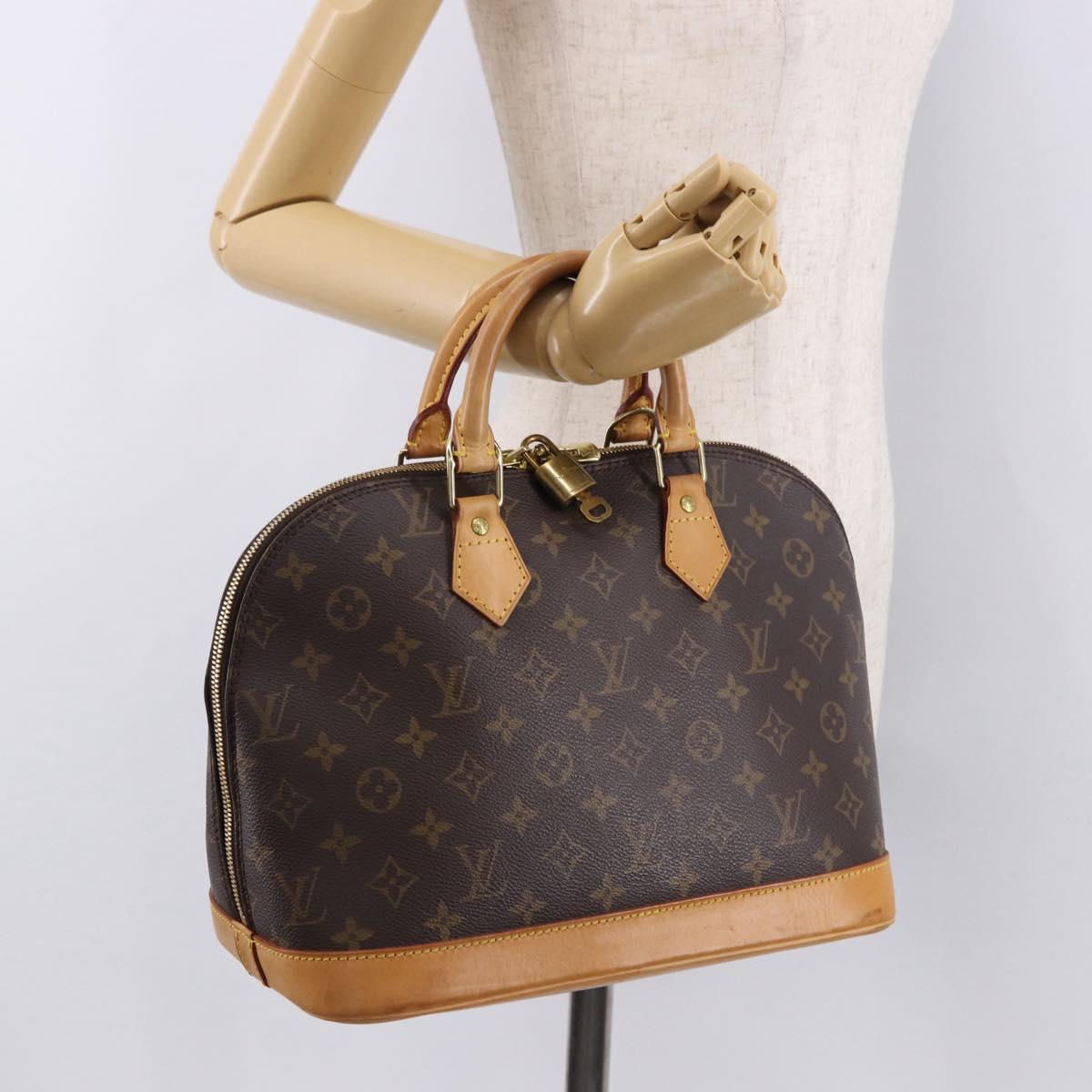LOUIS VUITTON Monogram Alma Hand Bag M51130 LV Auth 190791V