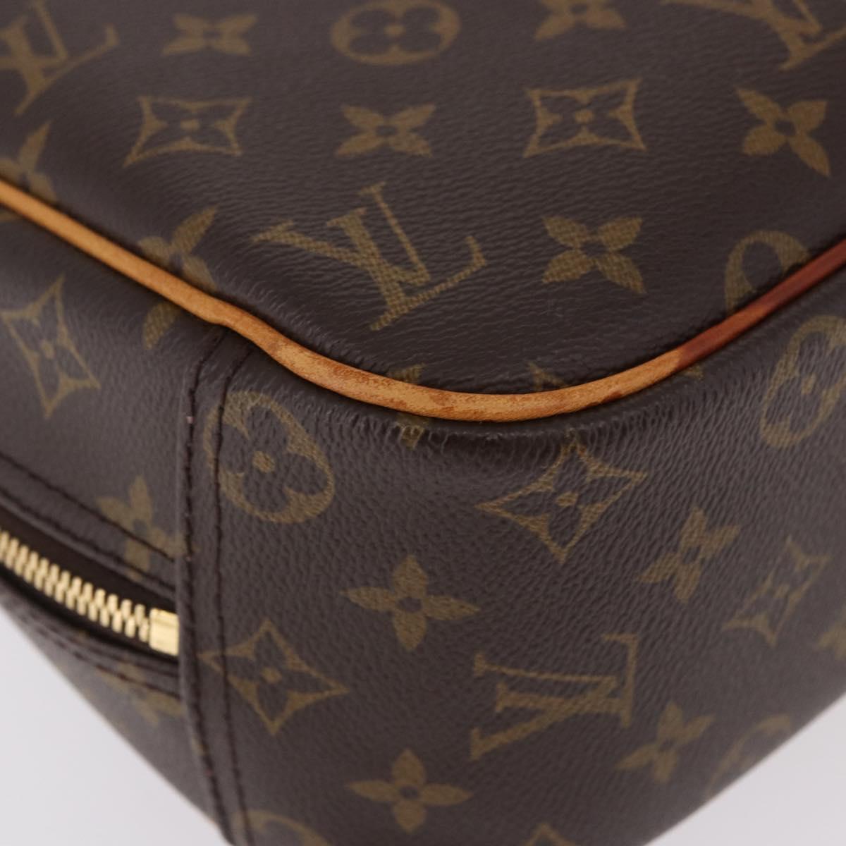 LOUIS VUITTON Monogram Trouville Hand Bag M42228 LV Auth 190821V
