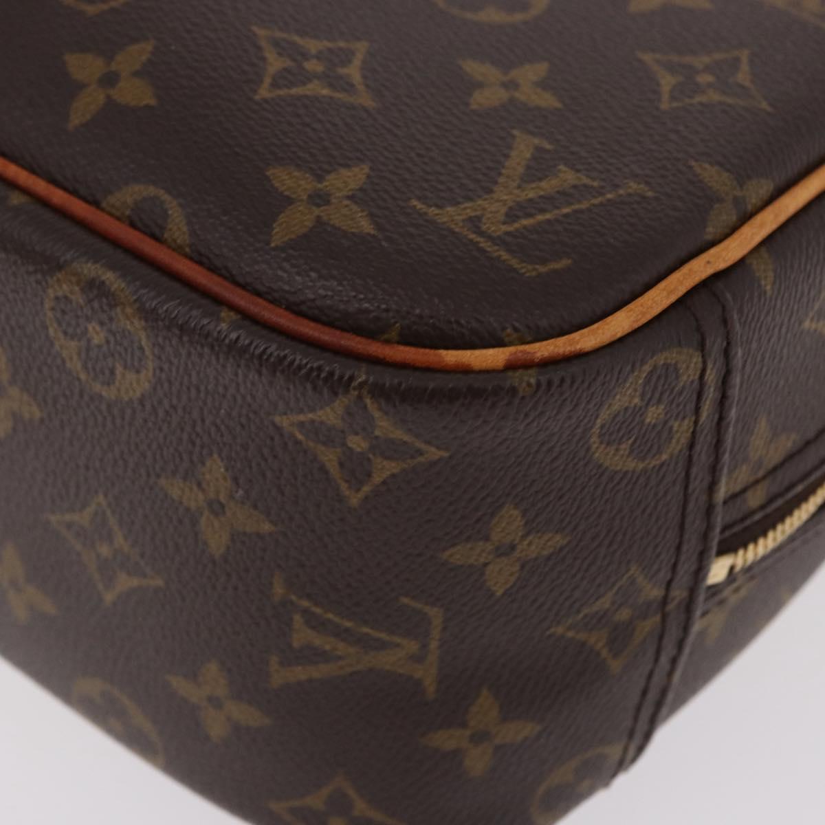 LOUIS VUITTON Monogram Trouville Hand Bag M42228 LV Auth 190821V