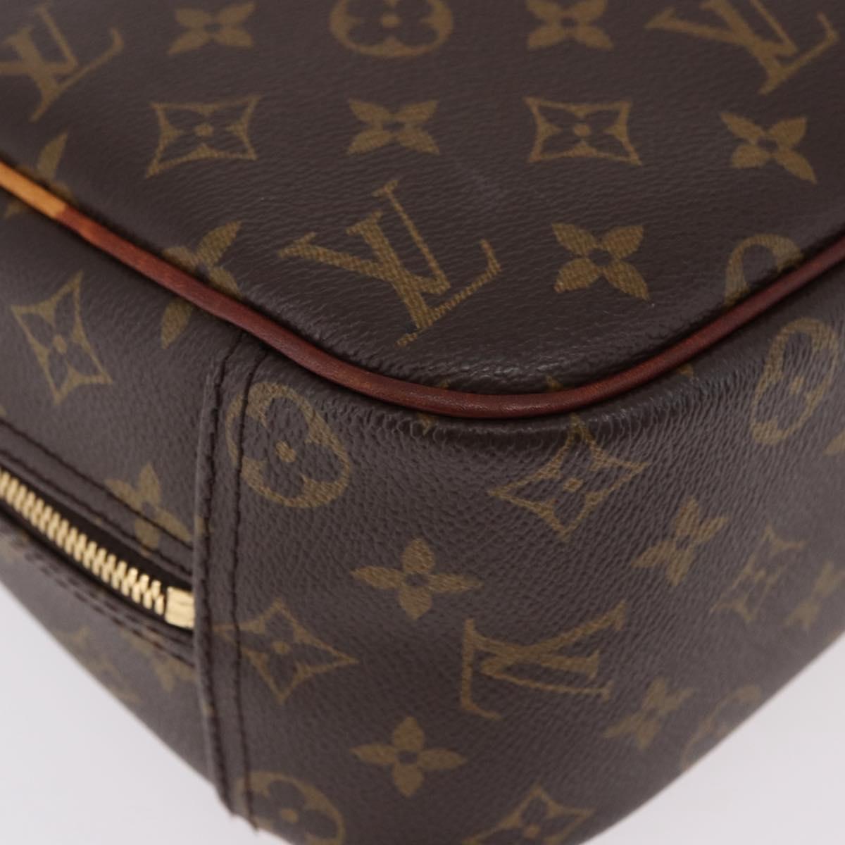 LOUIS VUITTON Monogram Trouville Hand Bag M42228 LV Auth 190821V