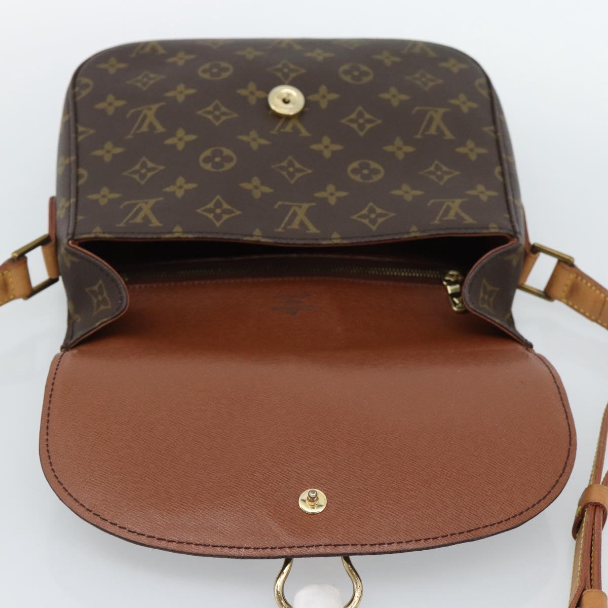 LOUIS VUITTON Monogram Saint Cloud GM Shoulder Bag M51242 LV Auth 190834