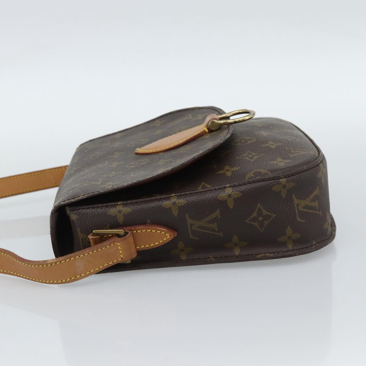 LOUIS VUITTON Monogram Saint Cloud GM Shoulder Bag M51242 LV Auth 190834