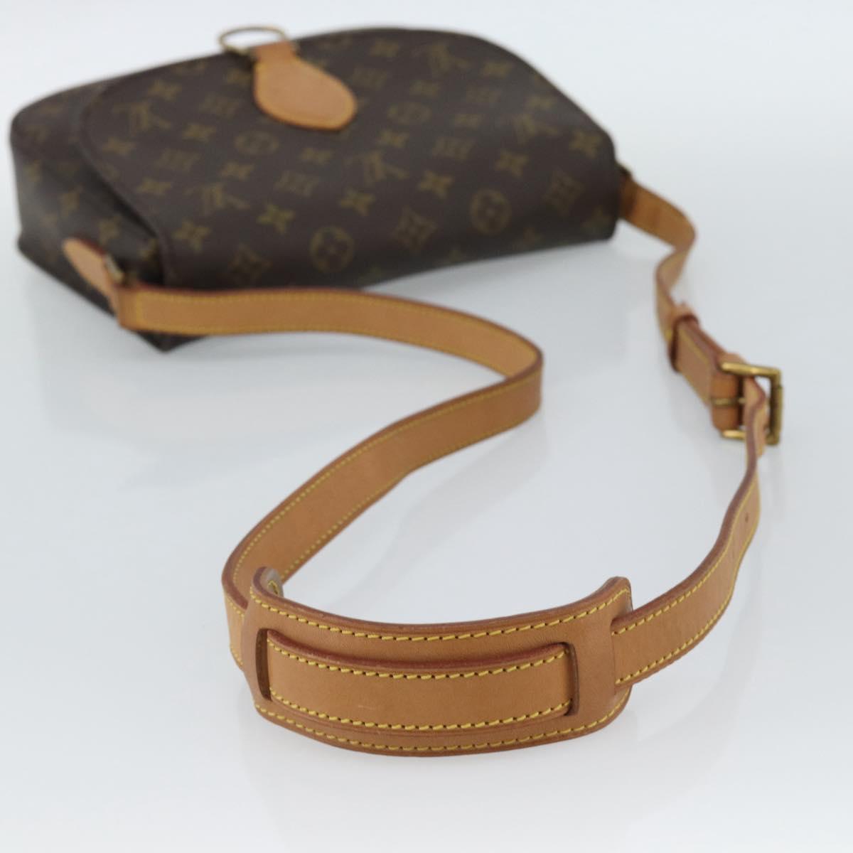 LOUIS VUITTON Monogram Saint Cloud GM Shoulder Bag M51242 LV Auth 190834