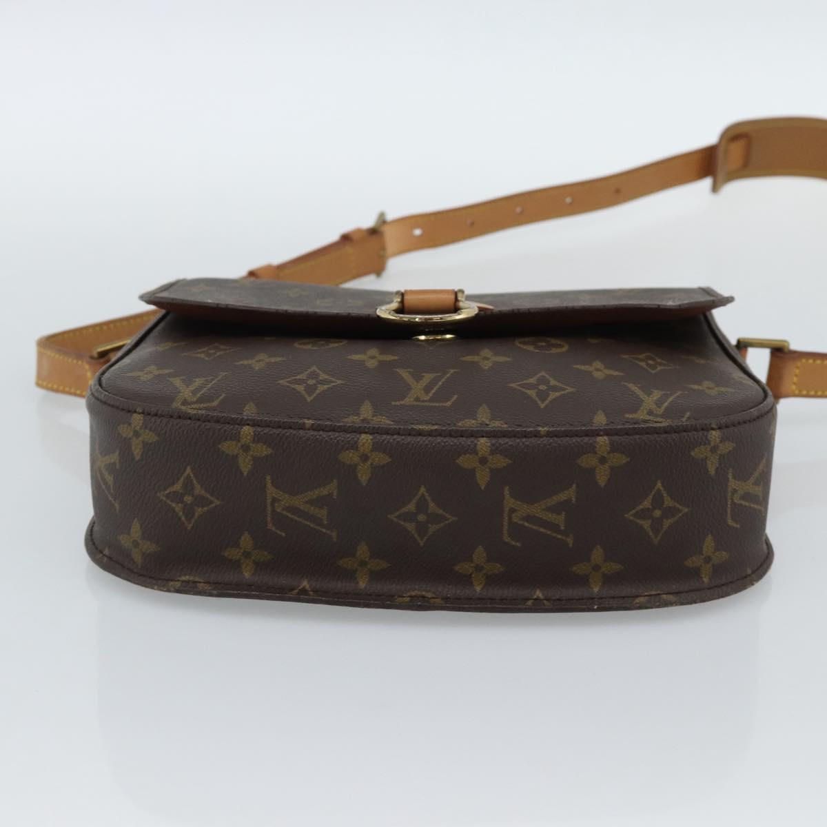 LOUIS VUITTON Monogram Saint Cloud GM Shoulder Bag M51242 LV Auth 190834