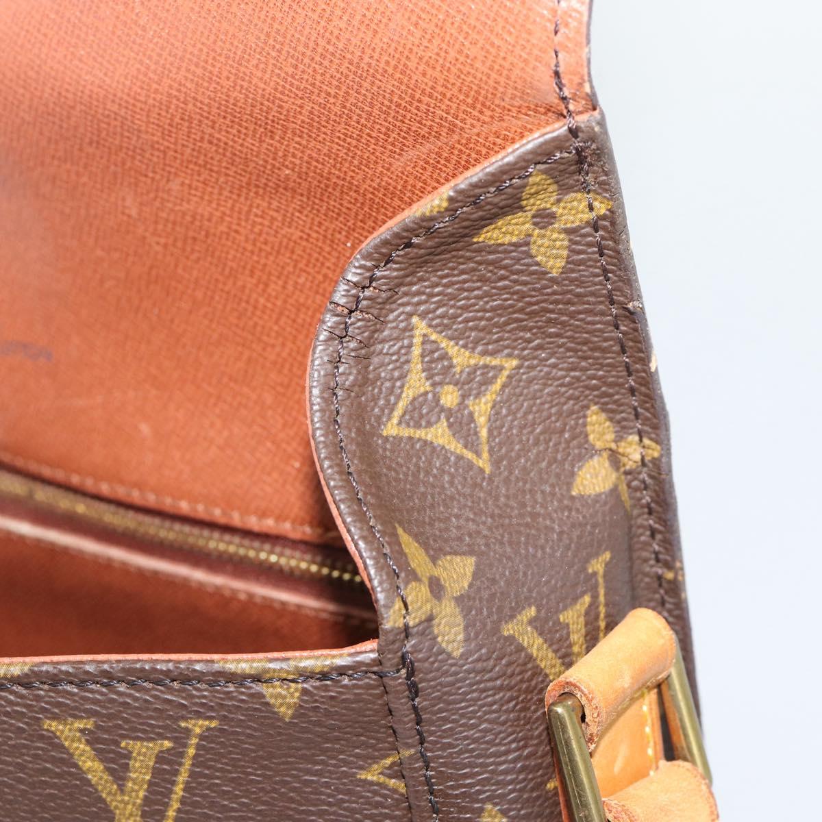 LOUIS VUITTON Monogram Saint Cloud GM Shoulder Bag M51242 LV Auth 190838