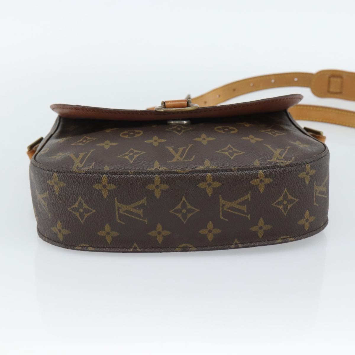 LOUIS VUITTON Monogram Saint Cloud GM Shoulder Bag M51242 LV Auth 190838