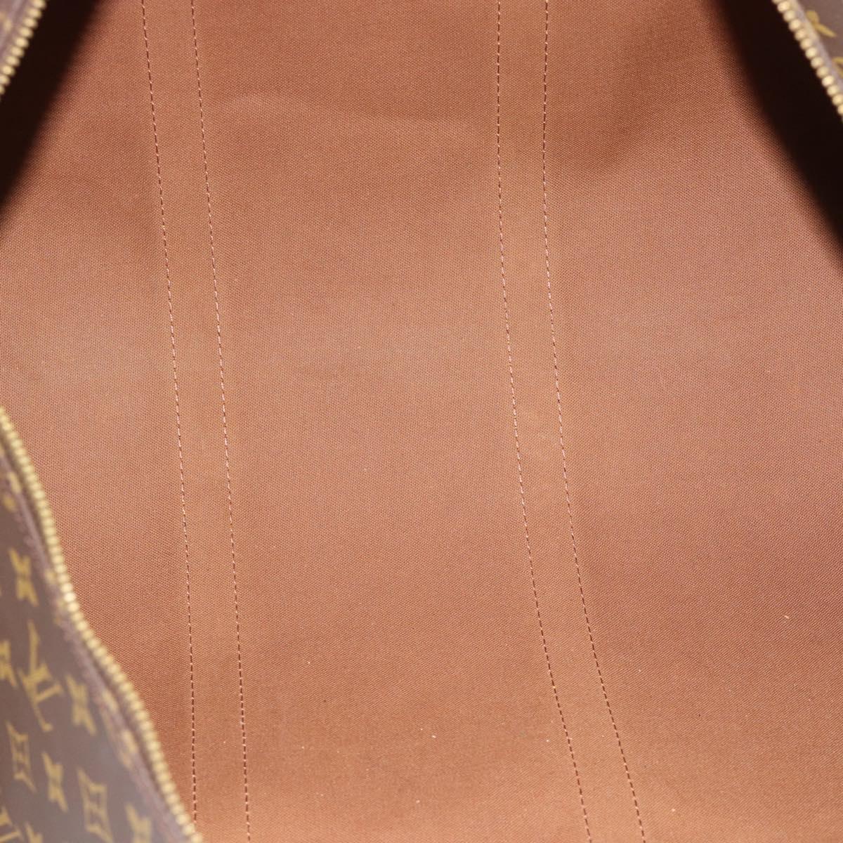 LOUIS VUITTON Monogram Keepall Bandouliere 55 Boston Bag M41414 LV Auth 190839
