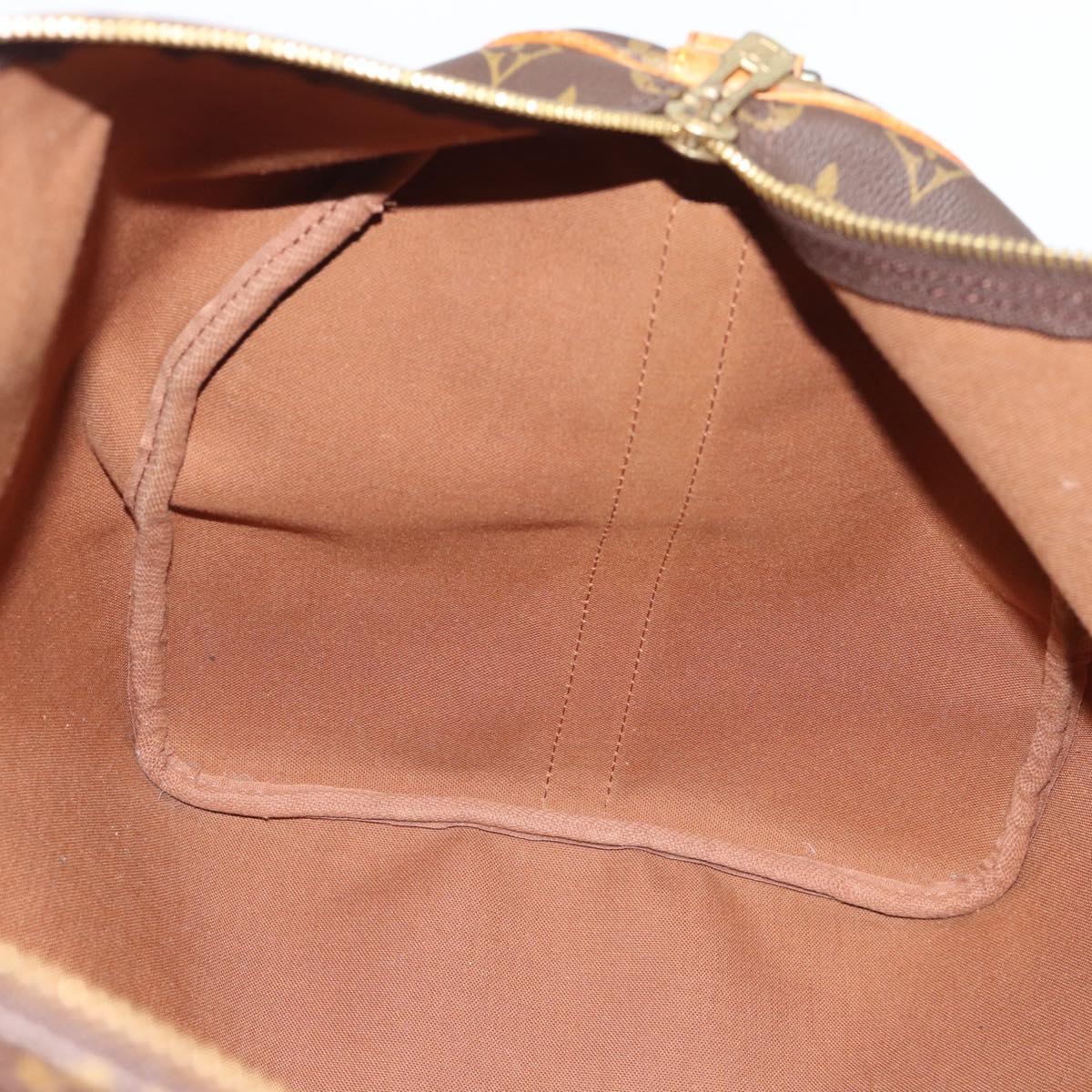 LOUIS VUITTON Monogram Keepall Bandouliere 55 Boston Bag M41414 LV Auth 190839