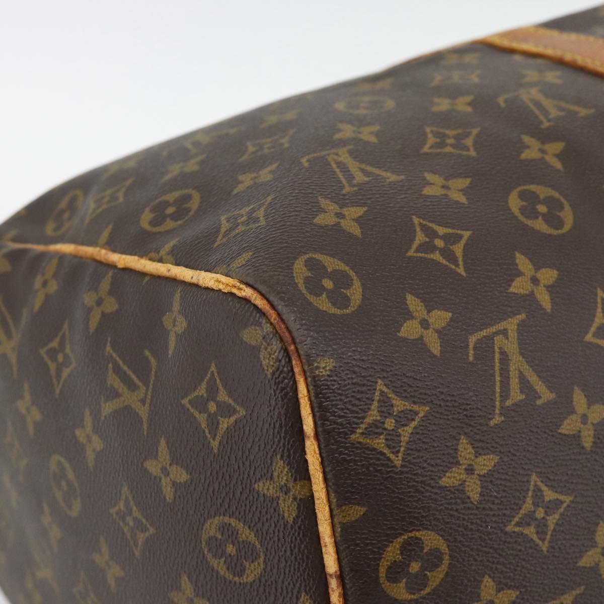 LOUIS VUITTON Monogram Keepall 50 Boston Bag M41426 LV Auth 190842