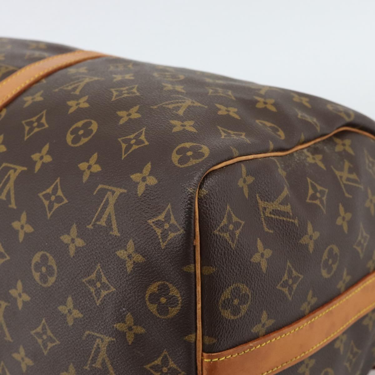 LOUIS VUITTON Monogram Keepall Bandouliere 50 Boston Bag M41416 LV Auth 190843V