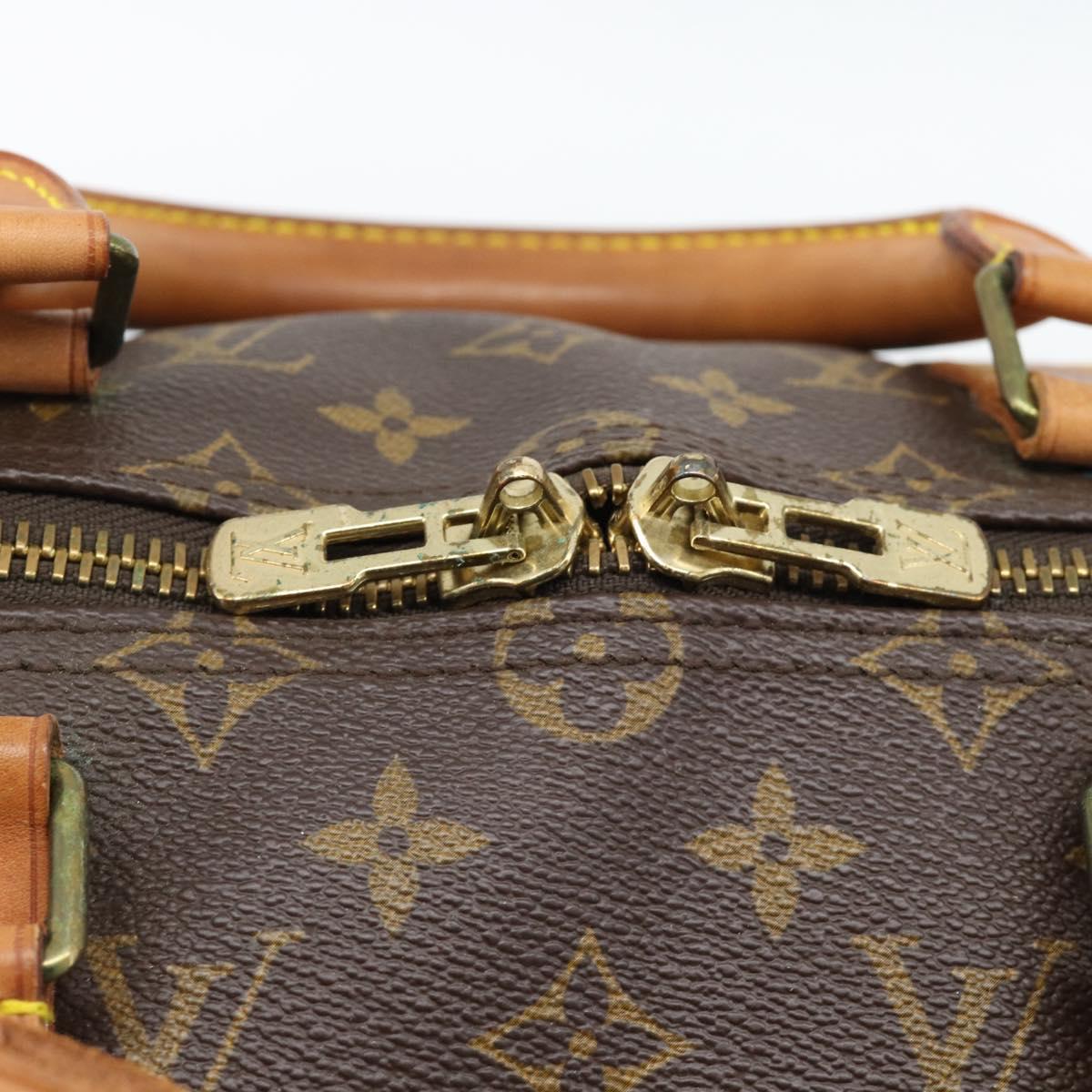 LOUIS VUITTON Monogram Keepall Bandouliere 50 Boston Bag M41416 LV Auth 190843V