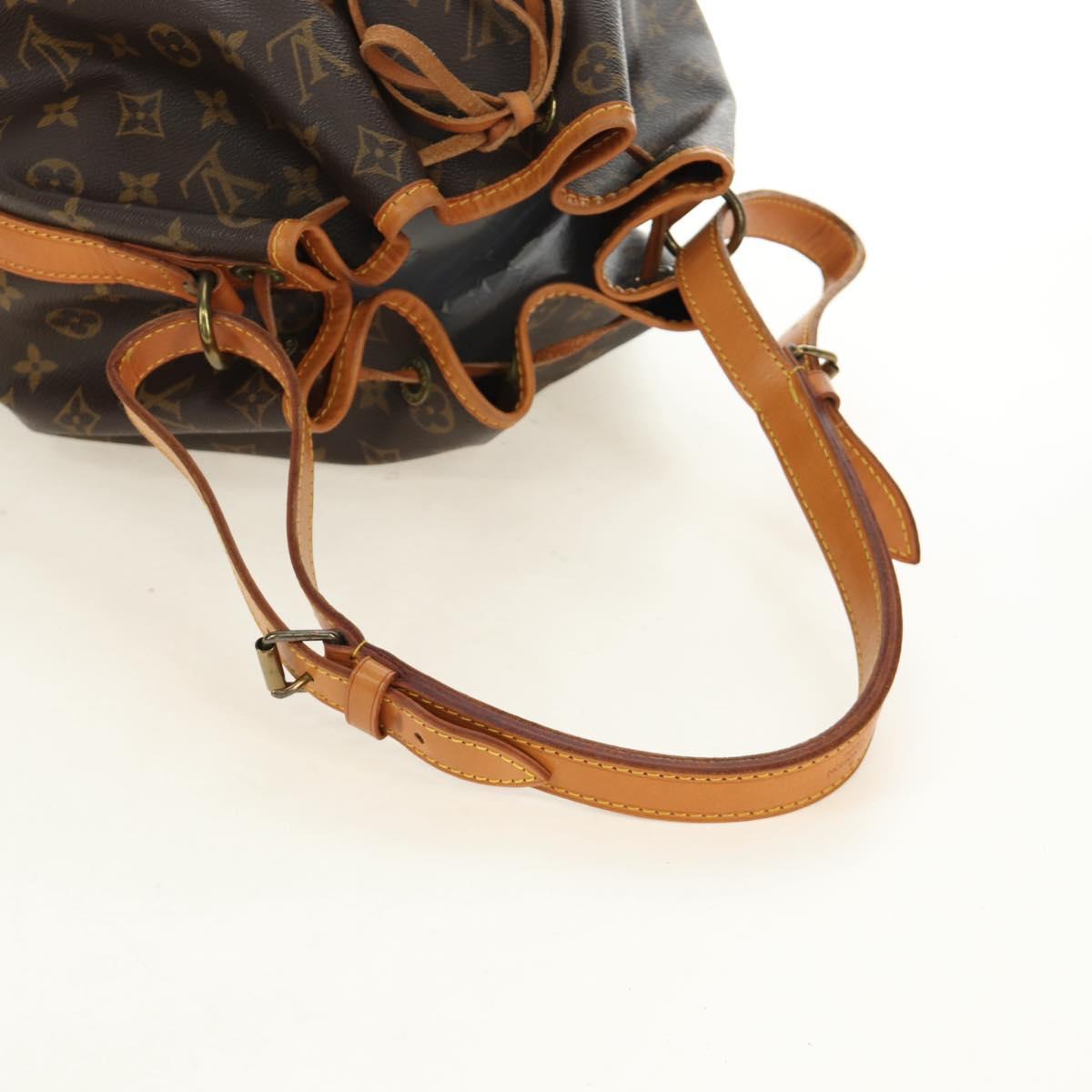 LOUIS VUITTON Monogram Petit Noe Shoulder Bag M42226 LV Auth 190845SAV
