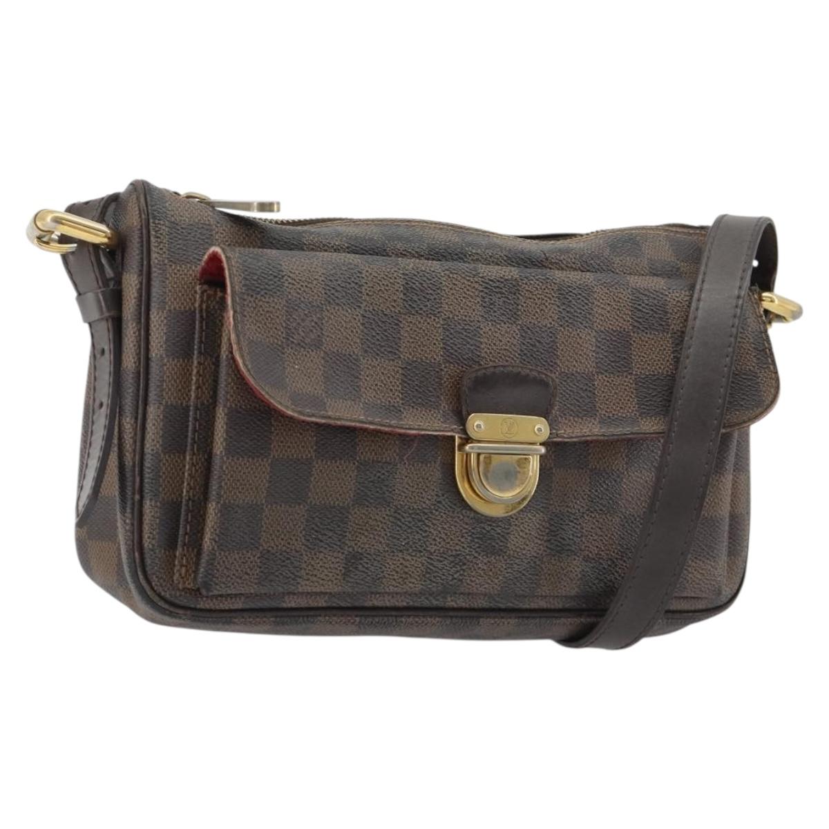 LOUIS VUITTON Damier Ebene Ravello GM Shoulder Bag N60006 LV Auth 190860